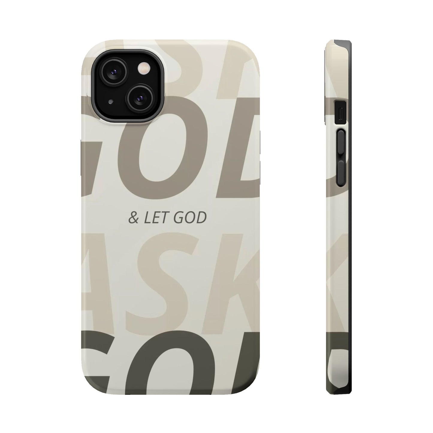 Protective iPhone Case — "Fold & Let God" Magnetic Impact-Resistant Phone Cover