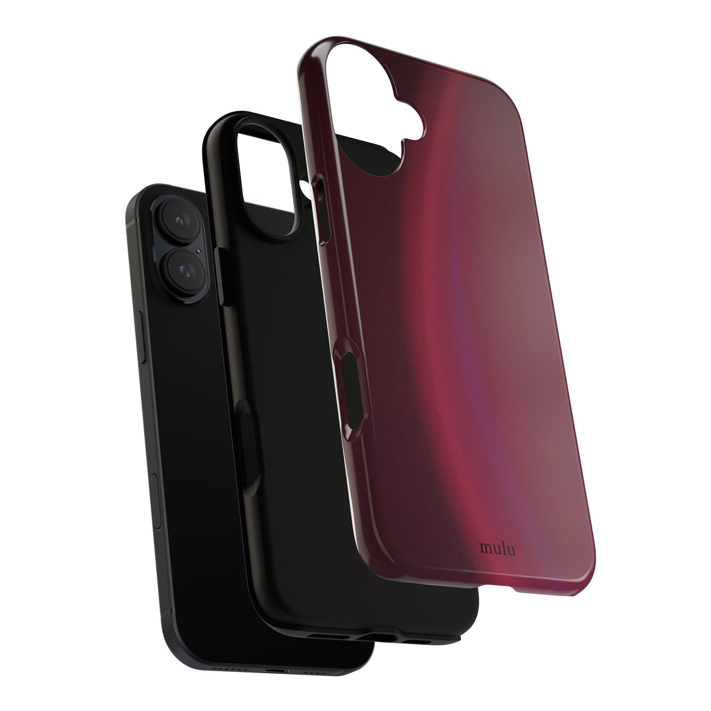 Maroon Gradient Phone Case - Tough Protective iPhone Cover