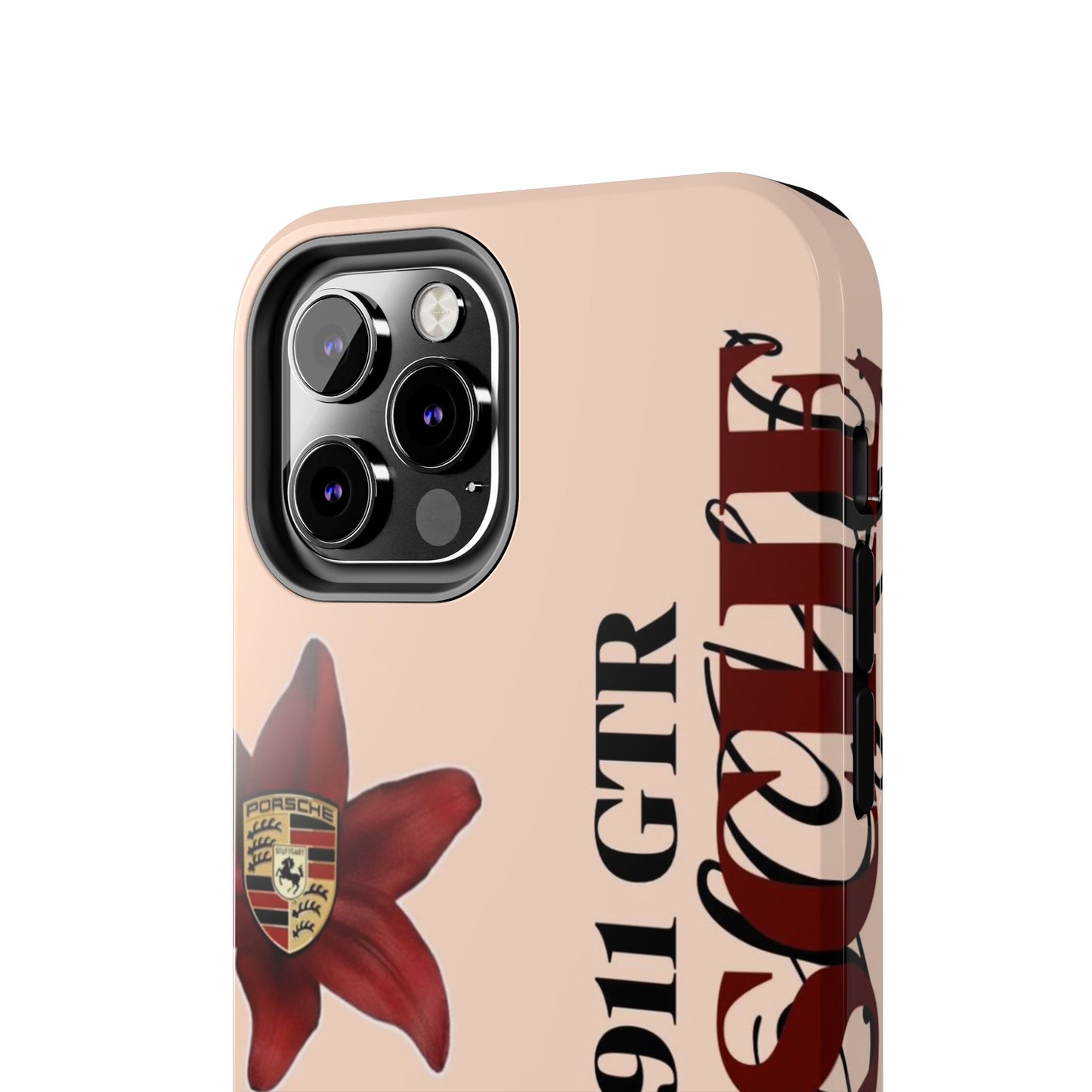 Porsche 911 GT-R Red Orchid Tough Phone Case — Sports Car Protective Cover