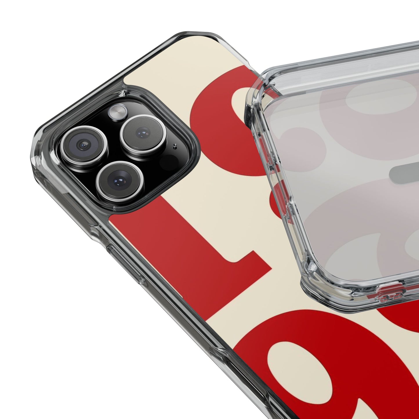 1999 Retro Number Clear Magnetic Phone Case
