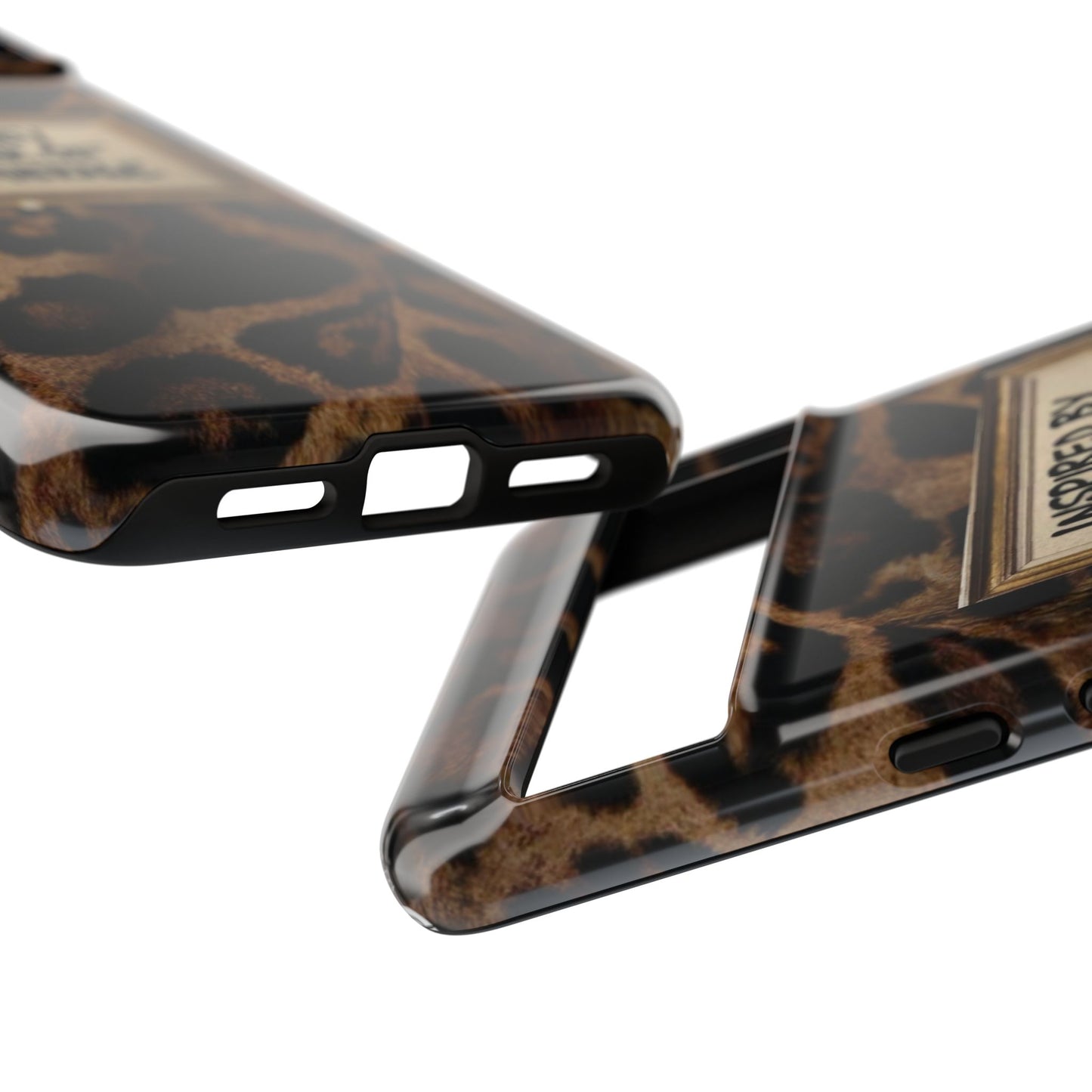 Leopard 'Inspired by the Fear of Being Average' Phone Case