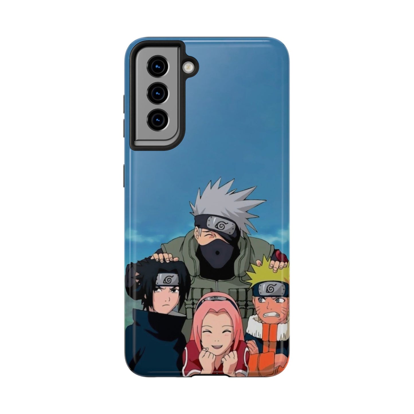 Anime Team Portrait Tough Phone Case — Cute Group Shield Design