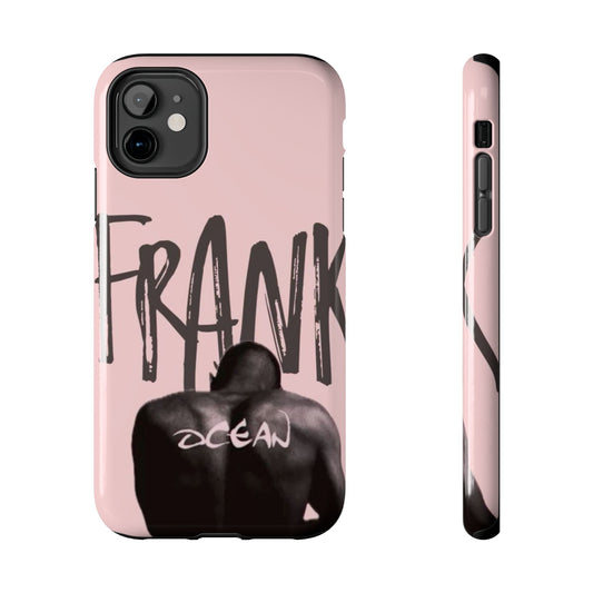 Frank Ocean Tough Phone Case — Pink Back Silhouette Design