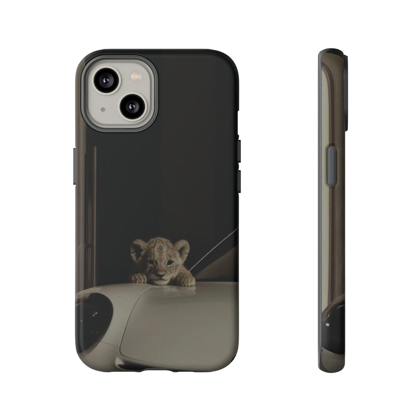 Lion Cub Phone Case — Tough Protective iPhone Cover