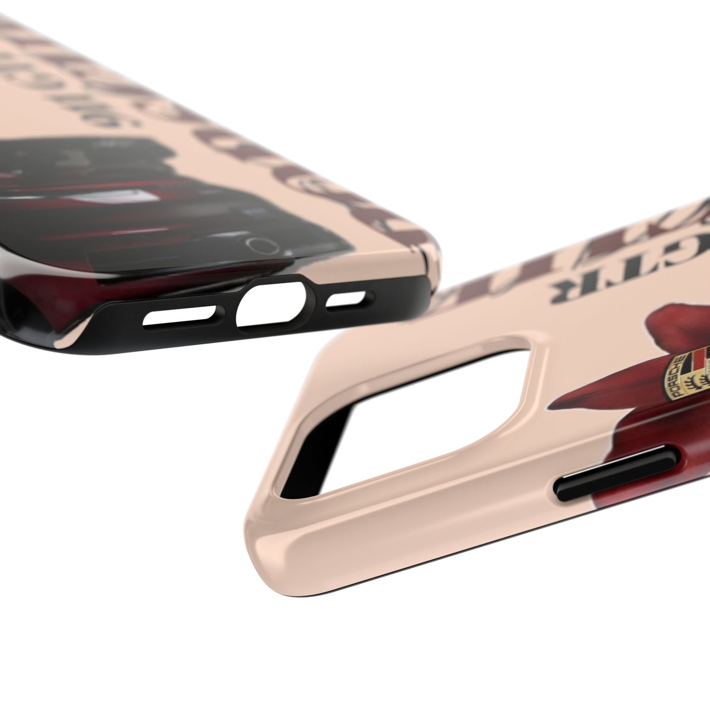 Porsche 911 GT-R Red Orchid Tough Phone Case — Sports Car Protective Cover