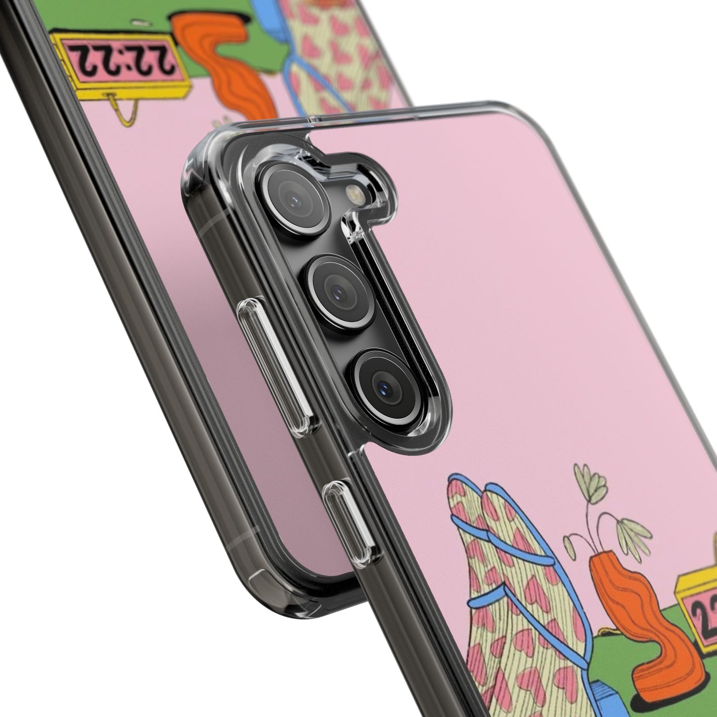 Clear Impact-Resistant Cases