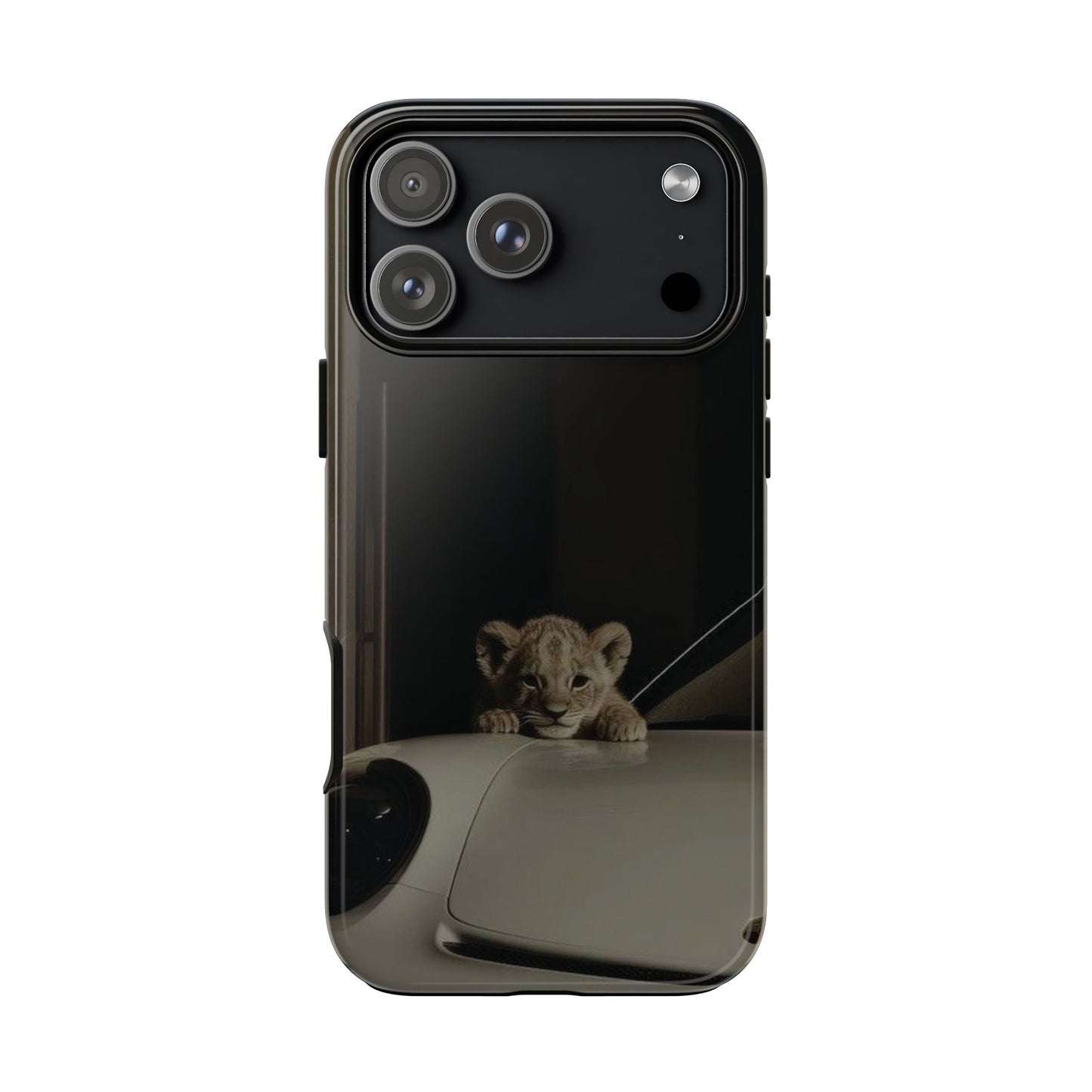 Lion Cub Phone Case — Tough Protective iPhone Cover
