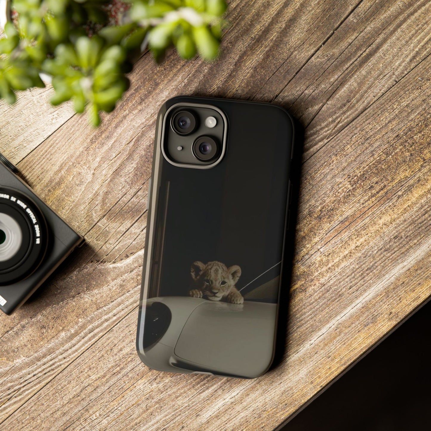 Lion Cub Phone Case — Tough Protective iPhone Cover