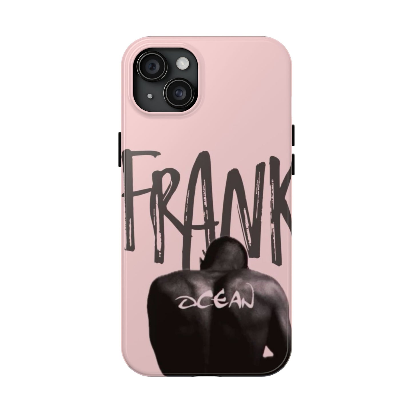 Frank Ocean Tough Phone Case — Pink Back Silhouette Design
