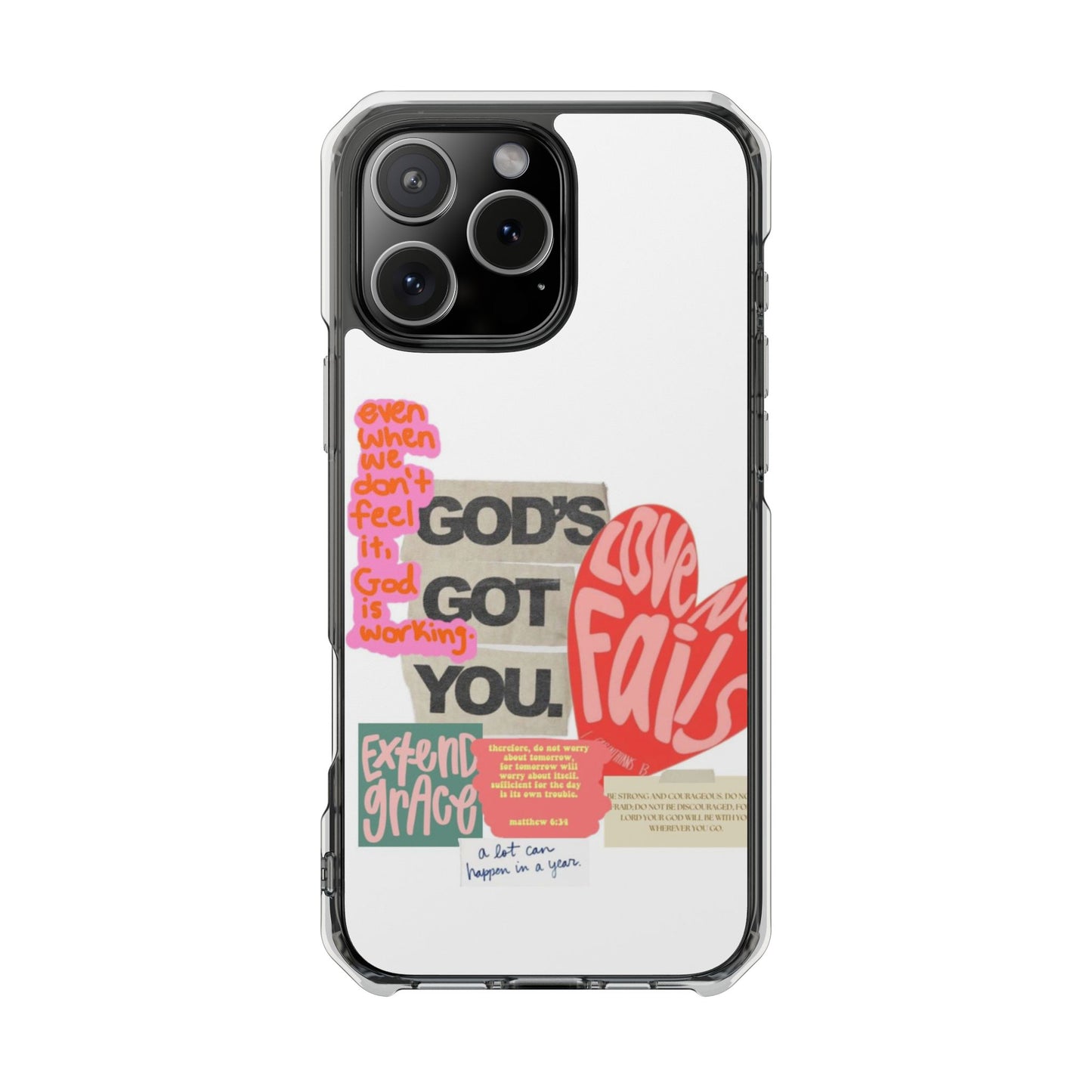 Magnetic Clear Impact Cases