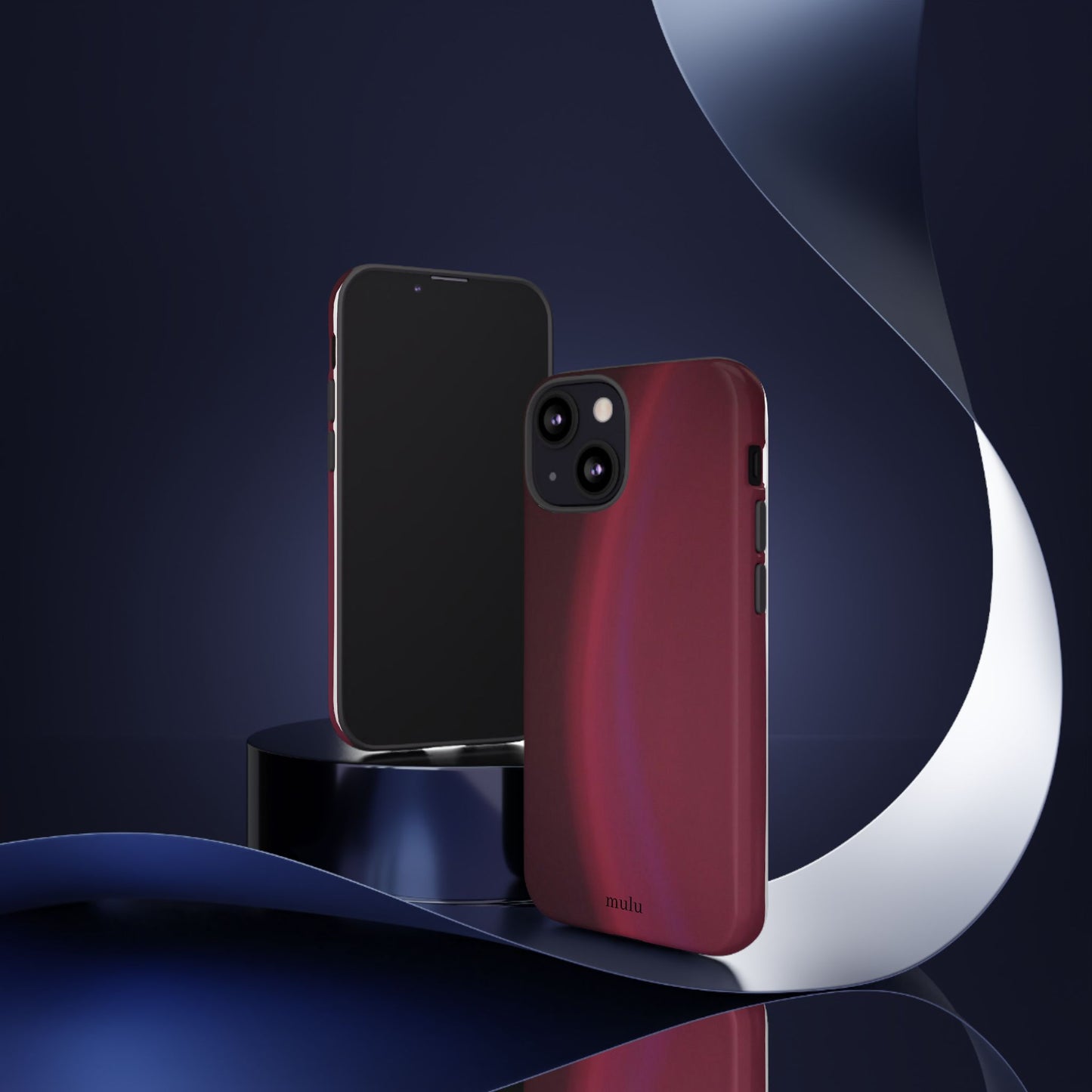 Maroon Gradient Phone Case - Tough Protective iPhone Cover