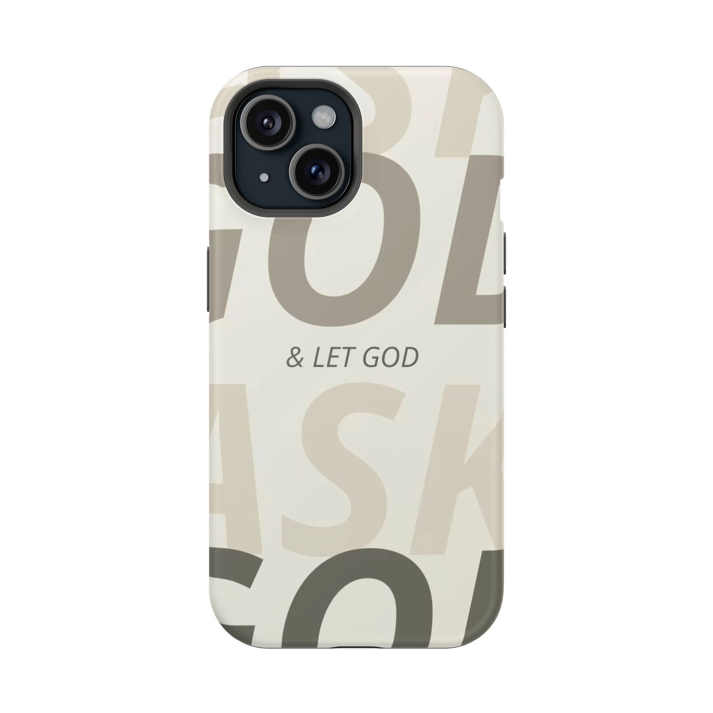 Protective iPhone Case — "Fold & Let God" Magnetic Impact-Resistant Phone Cover