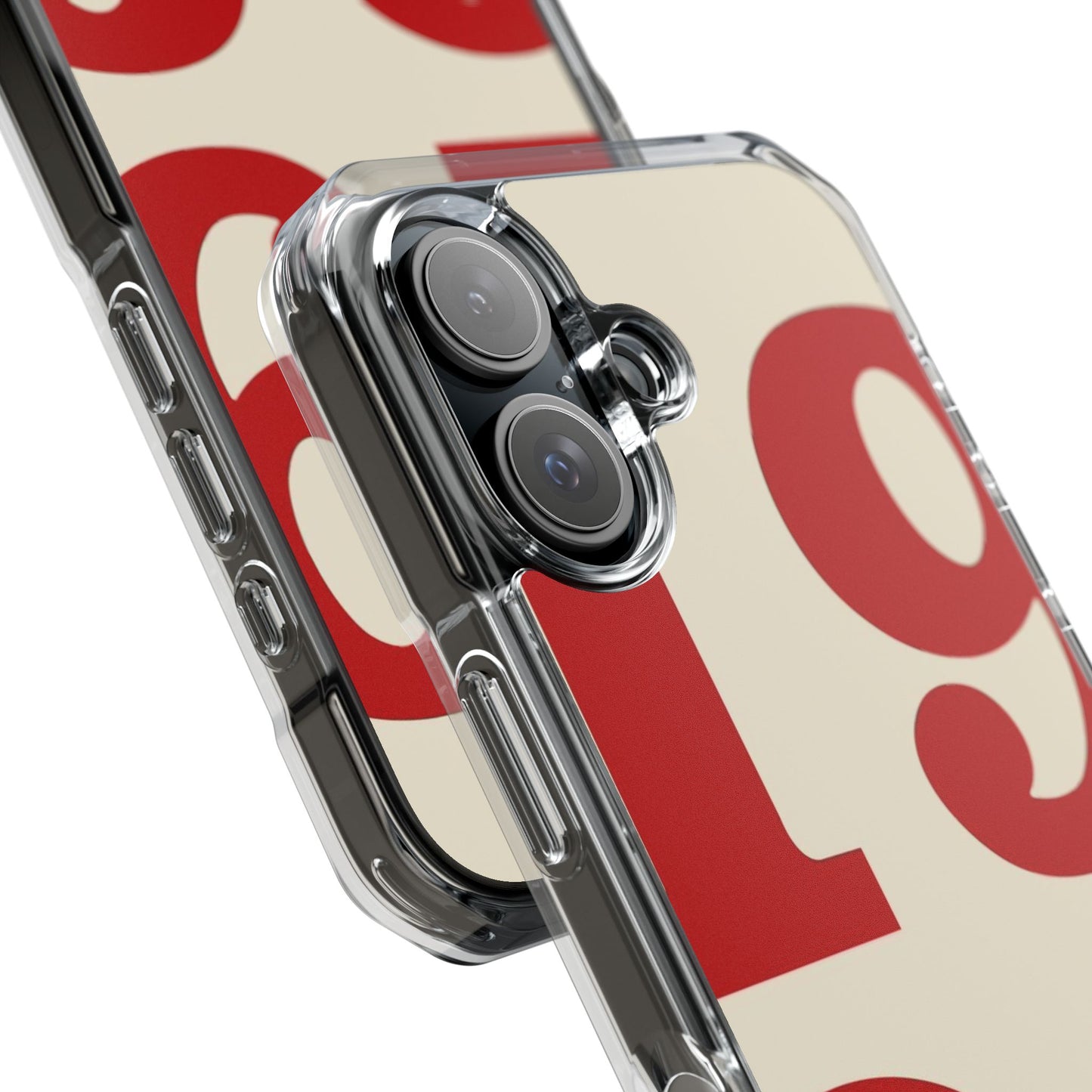 1999 Retro Number Clear Magnetic Phone Case