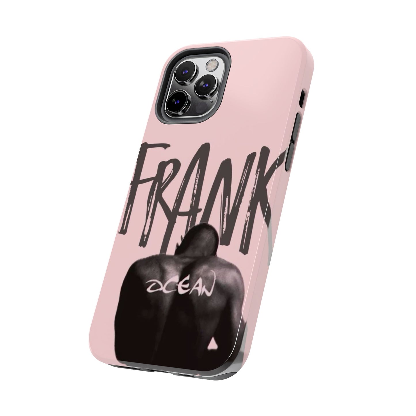 Frank Ocean Tough Phone Case — Pink Back Silhouette Design