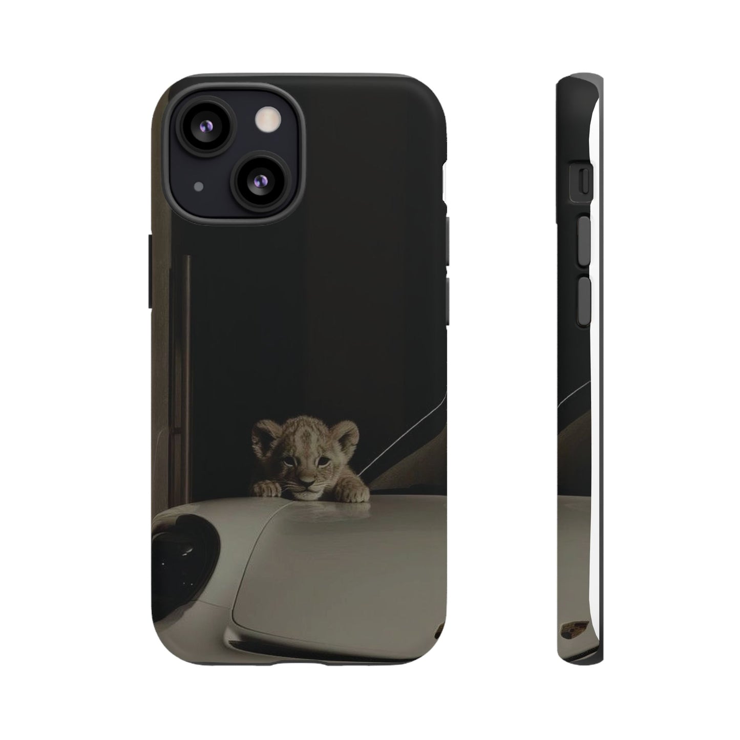 Lion Cub Phone Case — Tough Protective iPhone Cover