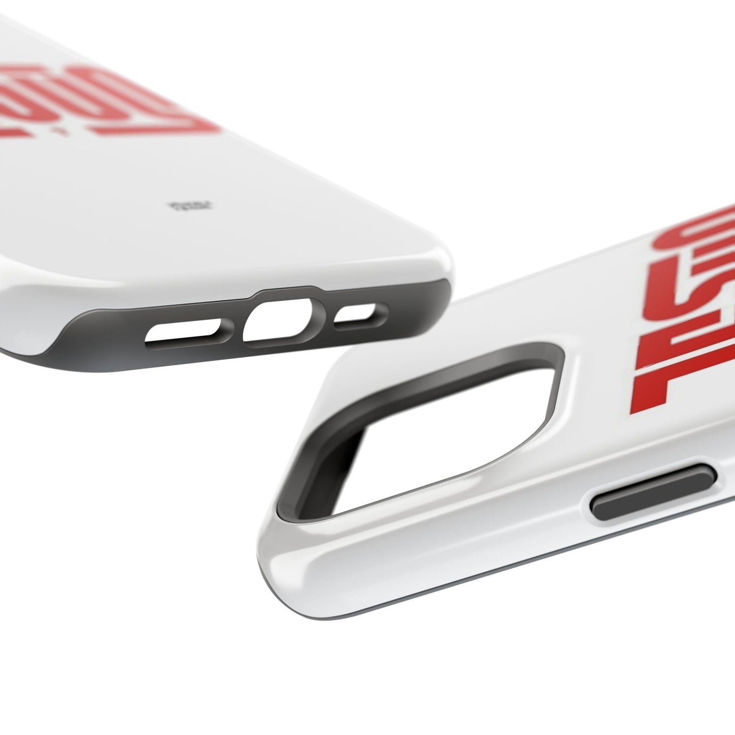Jesus Magnetic Impact‑Resistant Phone Case — Bold Red Script Christian iPhone Cover