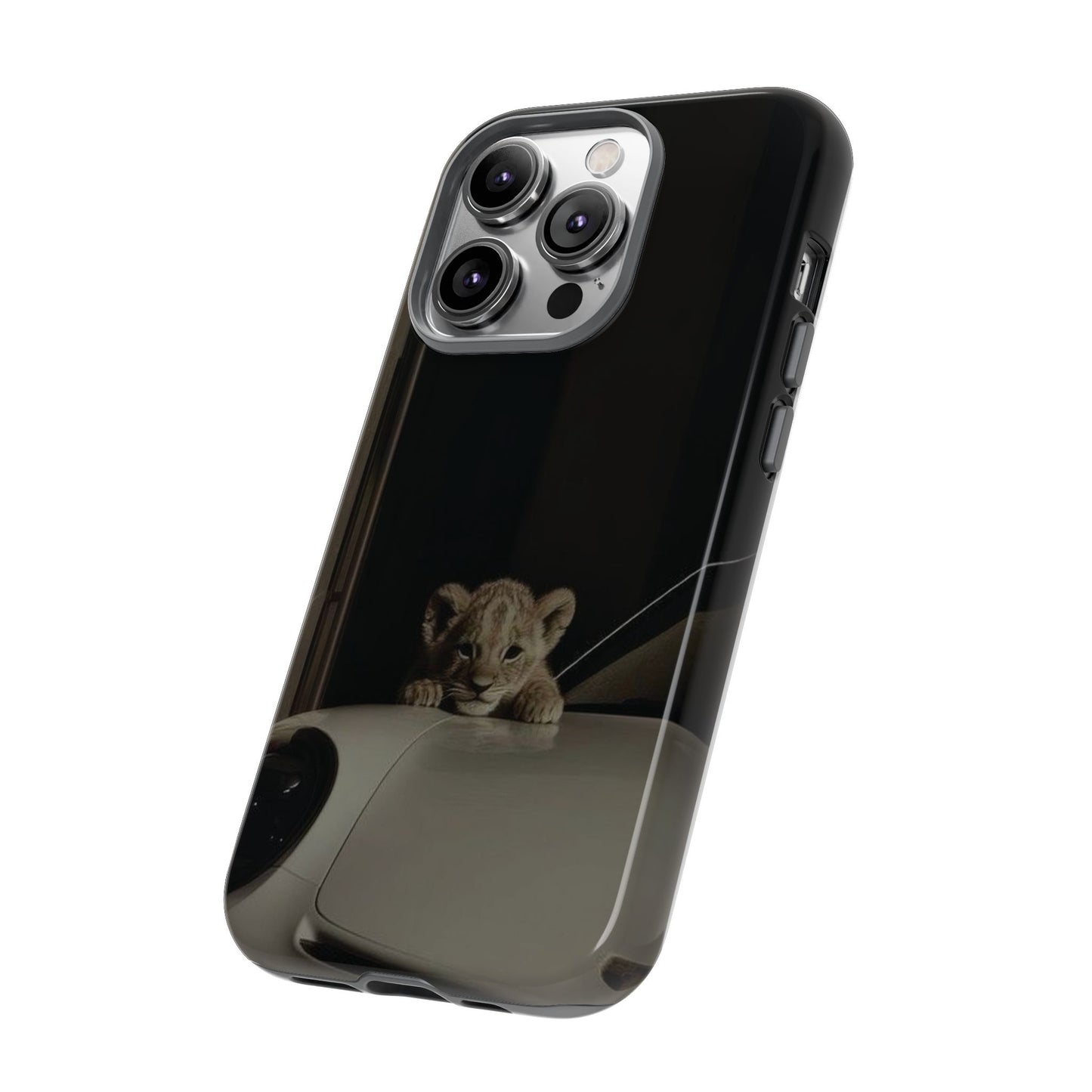 Lion Cub Phone Case — Tough Protective iPhone Cover