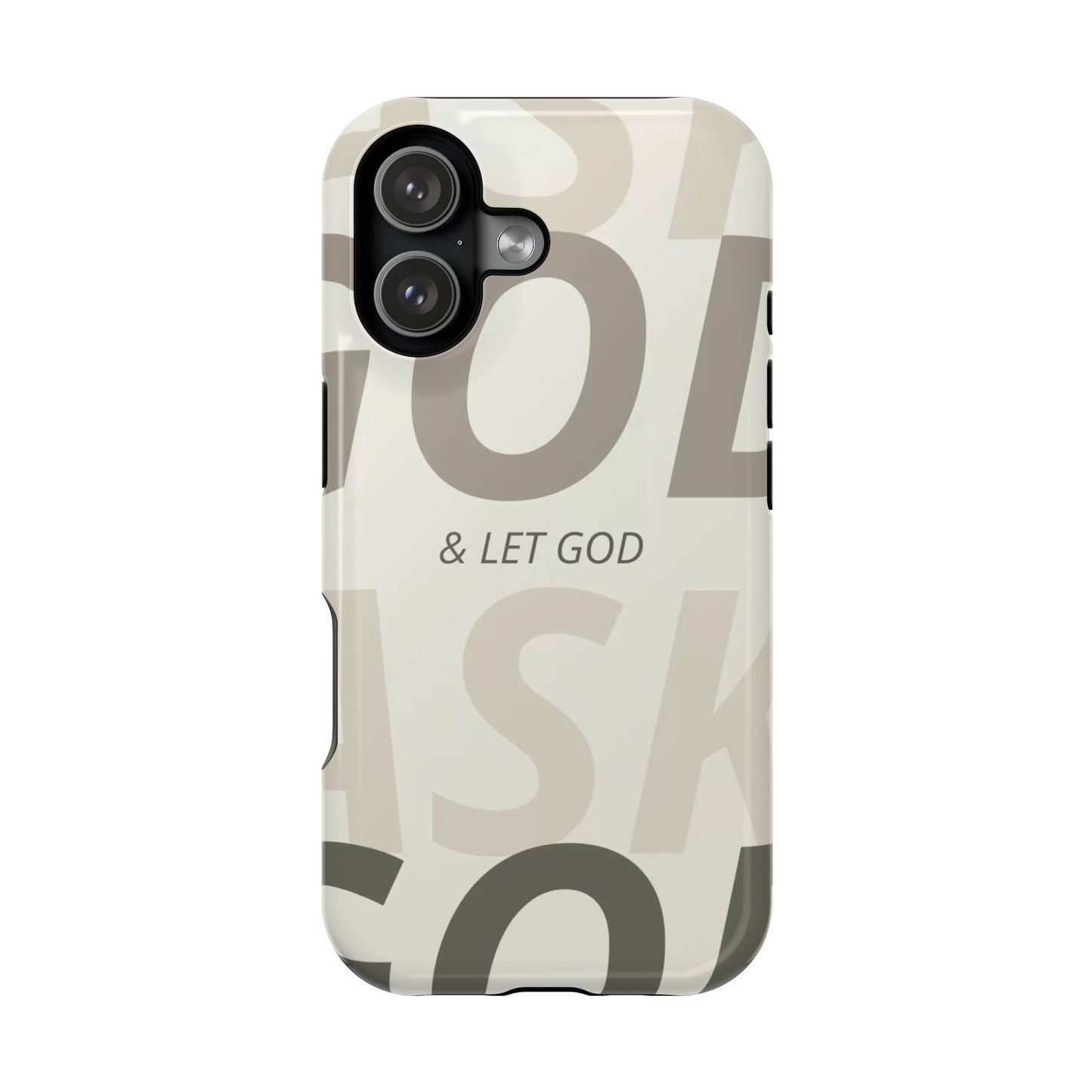 Protective iPhone Case — "Fold & Let God" Magnetic Impact-Resistant Phone Cover