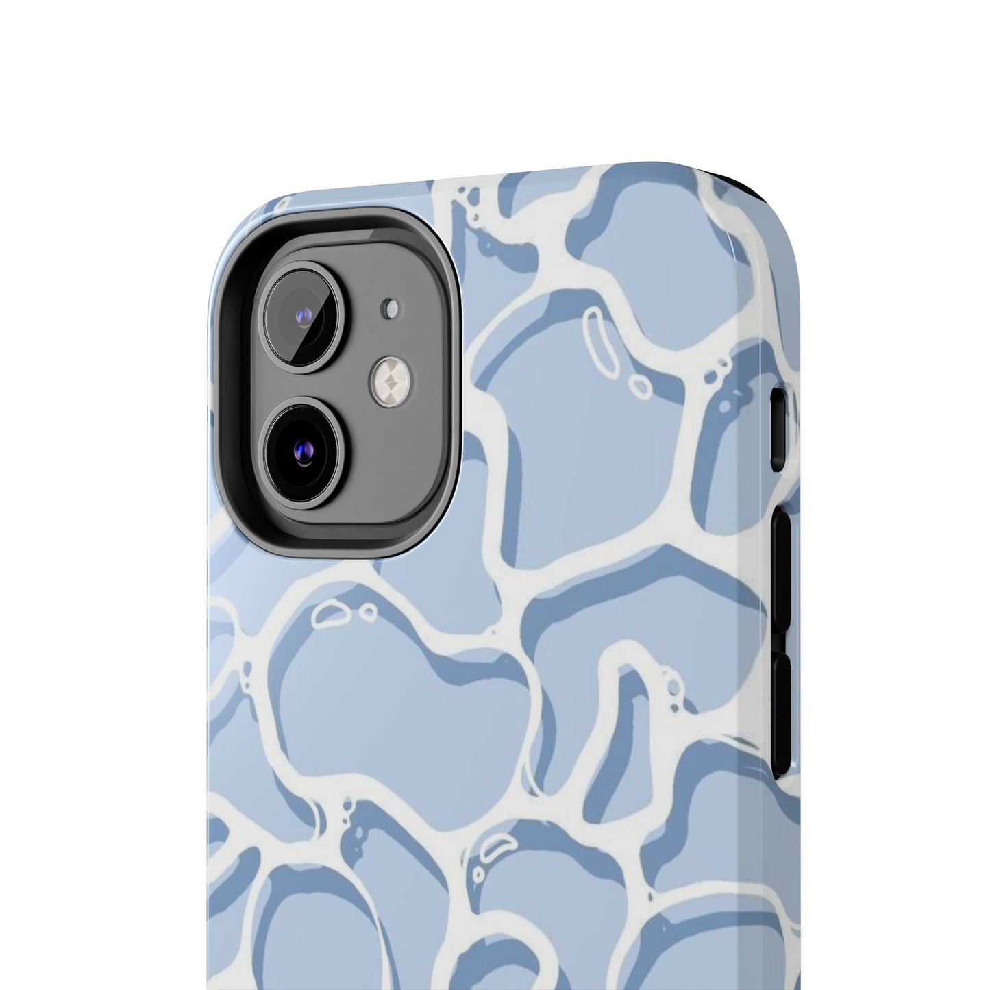 Blue Abstract Pool Pattern Tough Phone Case
