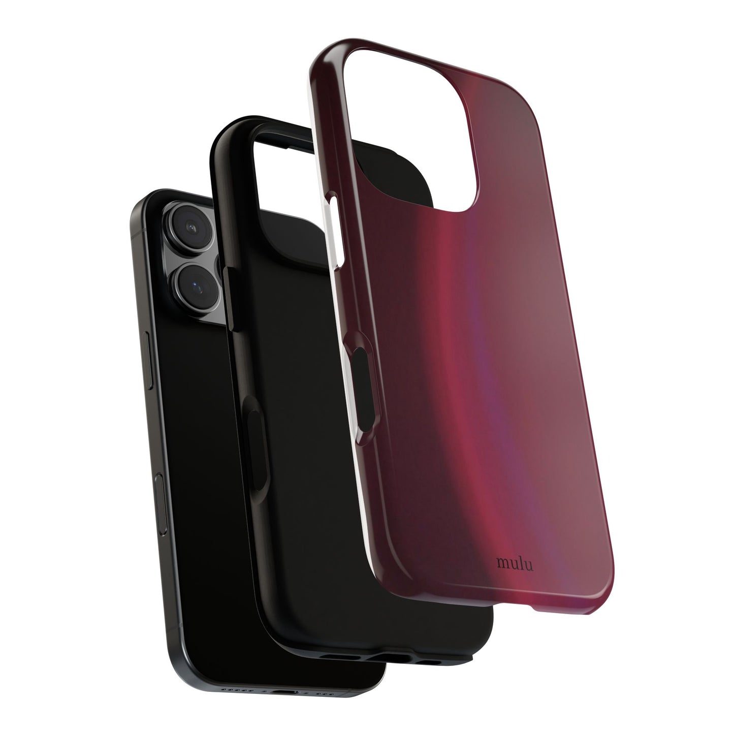 Maroon Gradient Phone Case - Tough Protective iPhone Cover