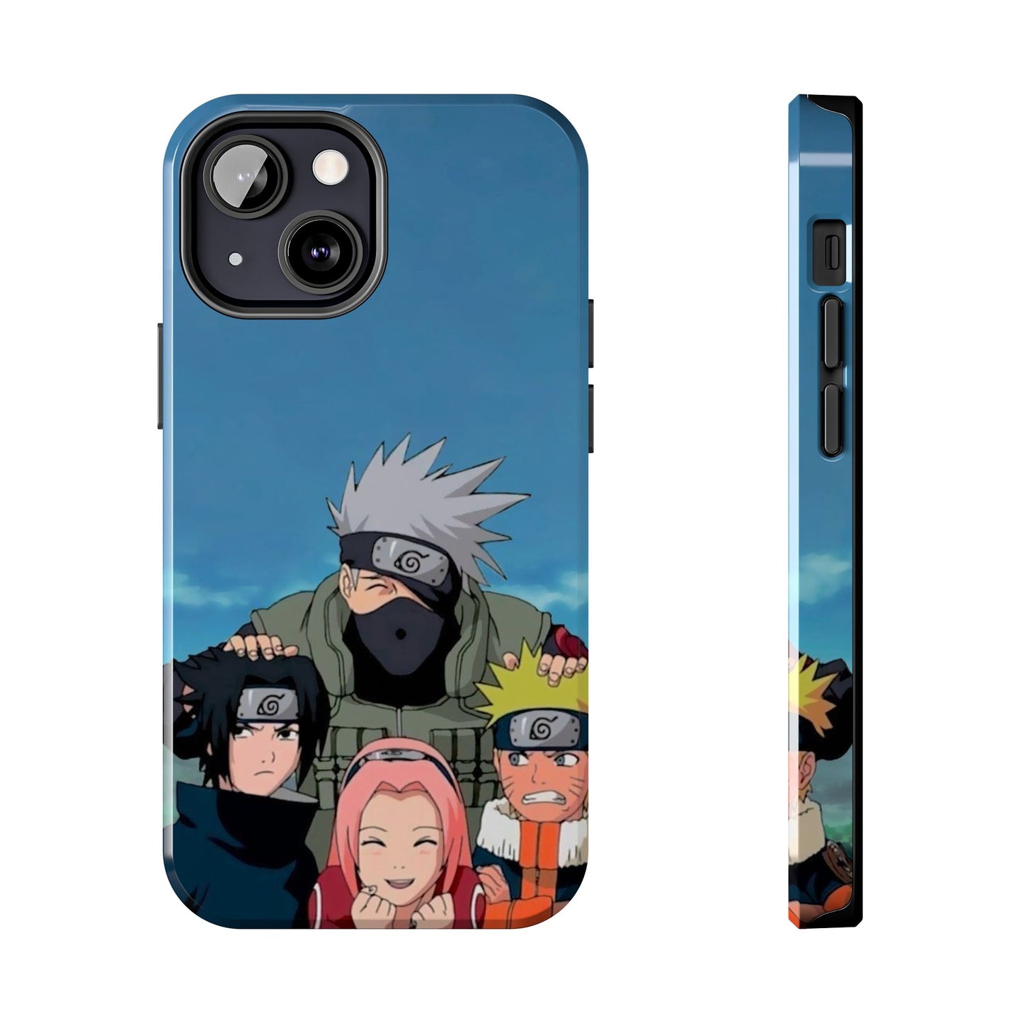 Anime Team Portrait Tough Phone Case — Cute Group Shield Design