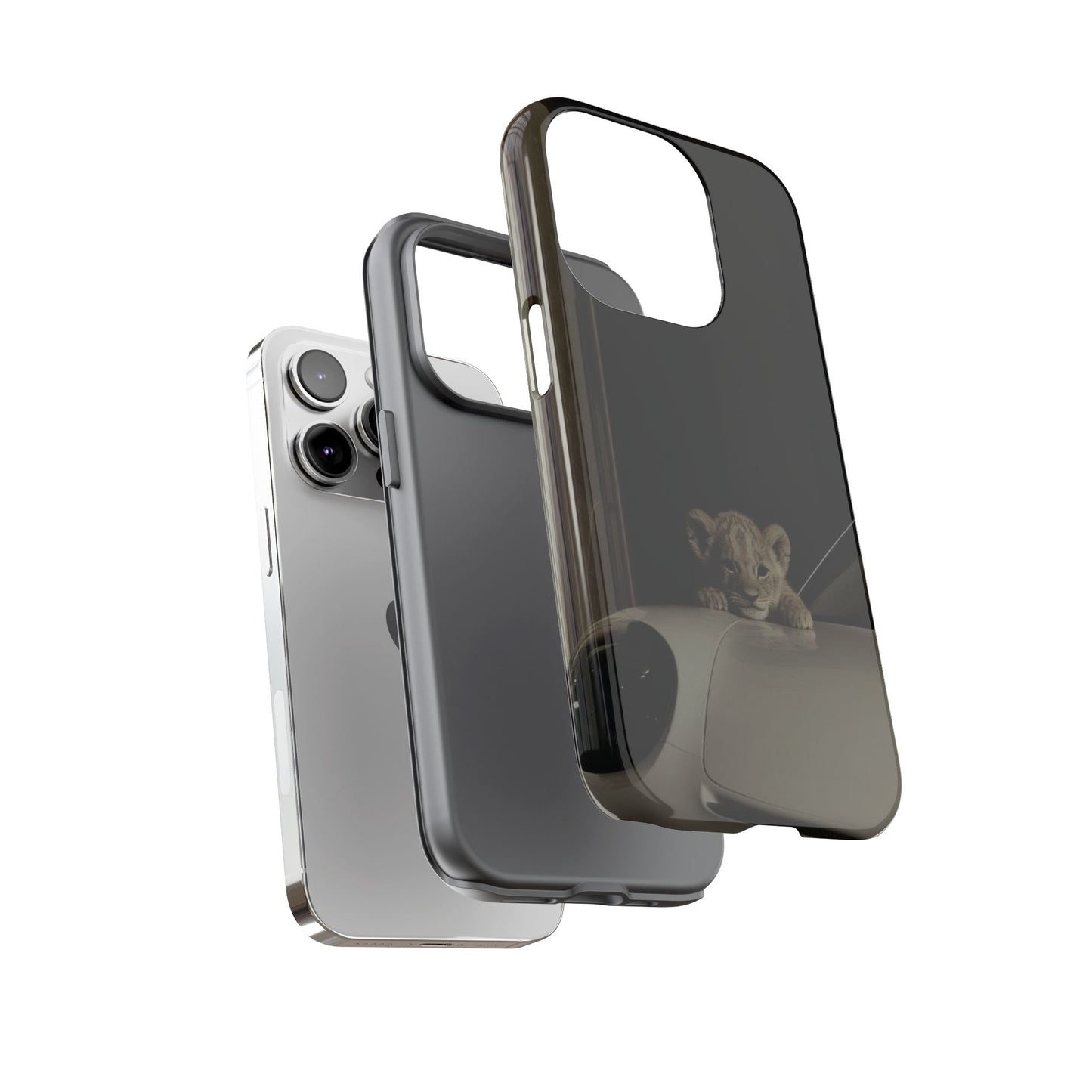 Lion Cub Phone Case — Tough Protective iPhone Cover