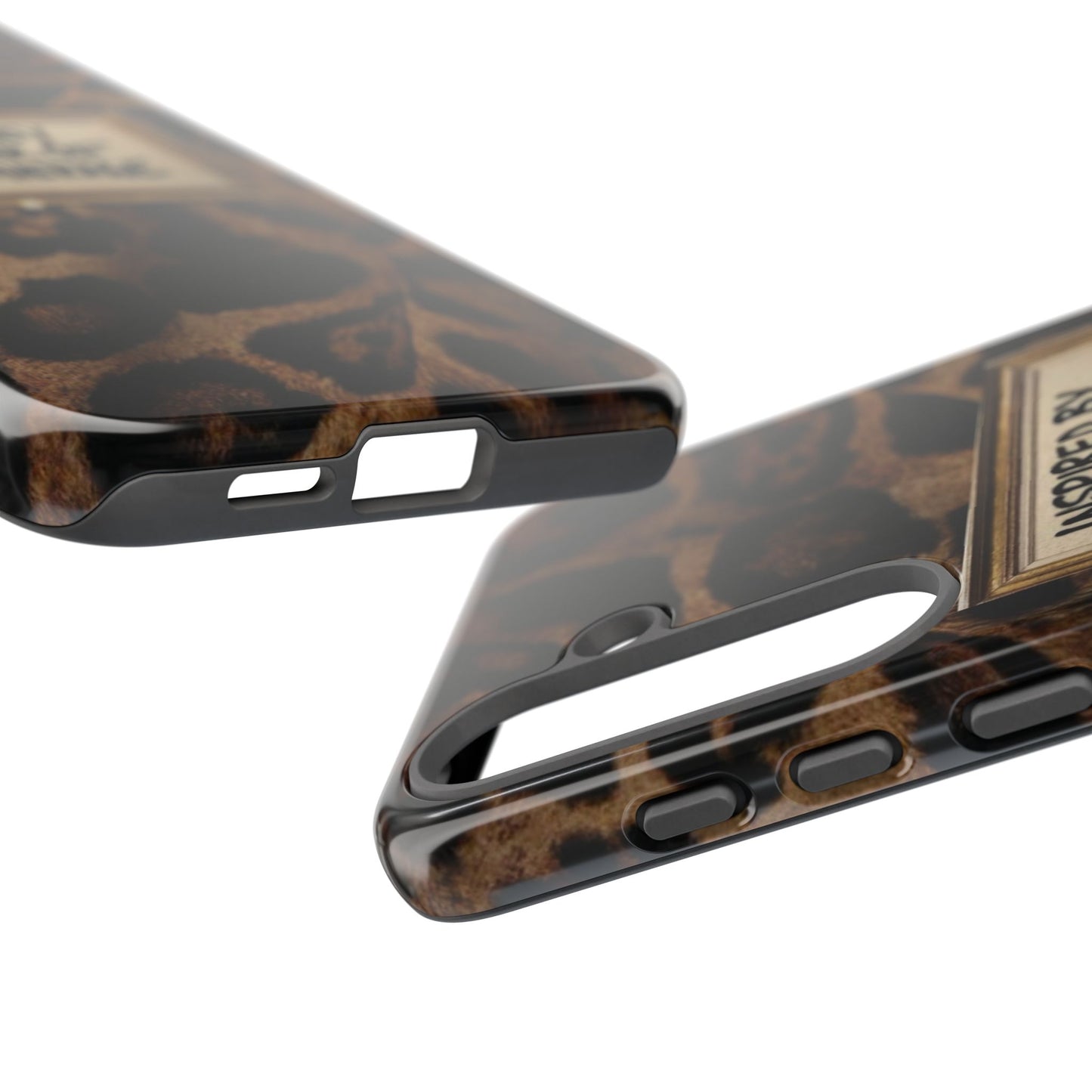 Leopard 'Inspired by the Fear of Being Average' Phone Case