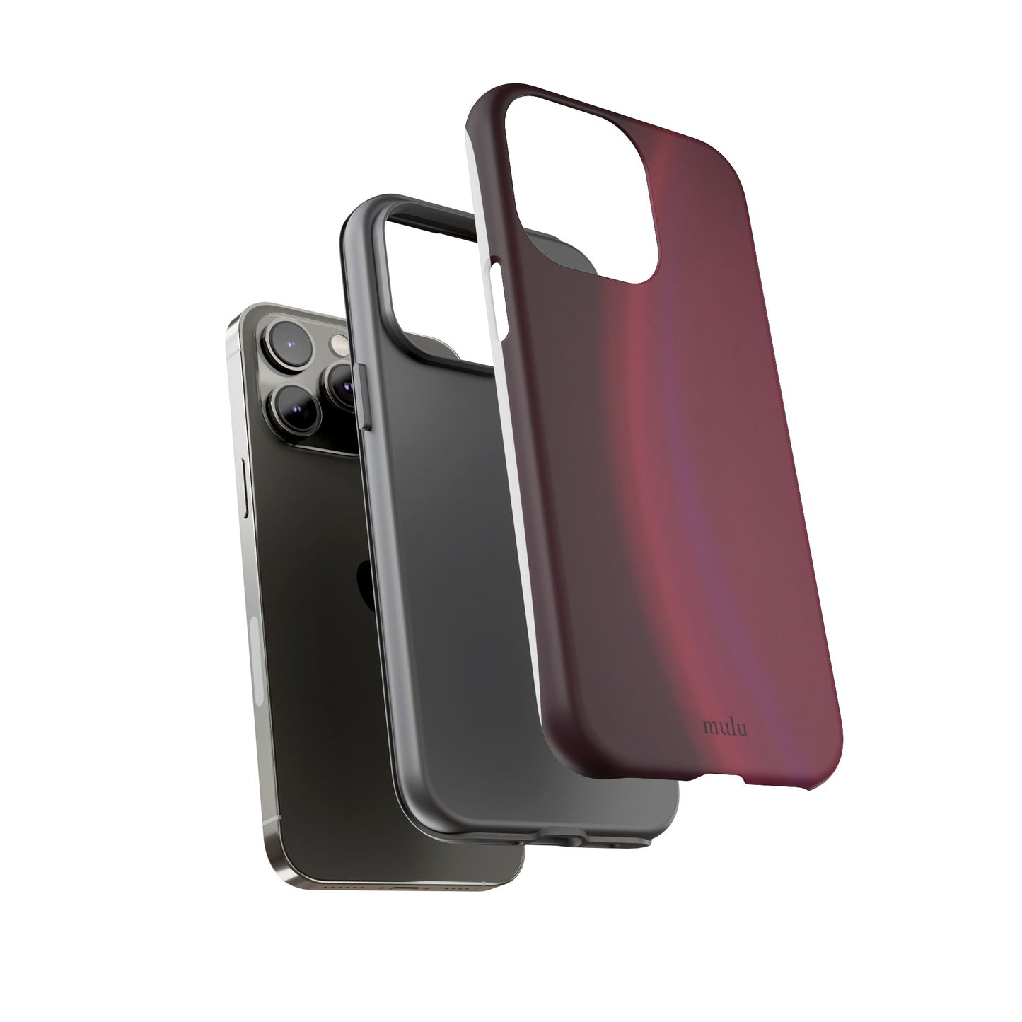 Maroon Gradient Phone Case - Tough Protective iPhone Cover