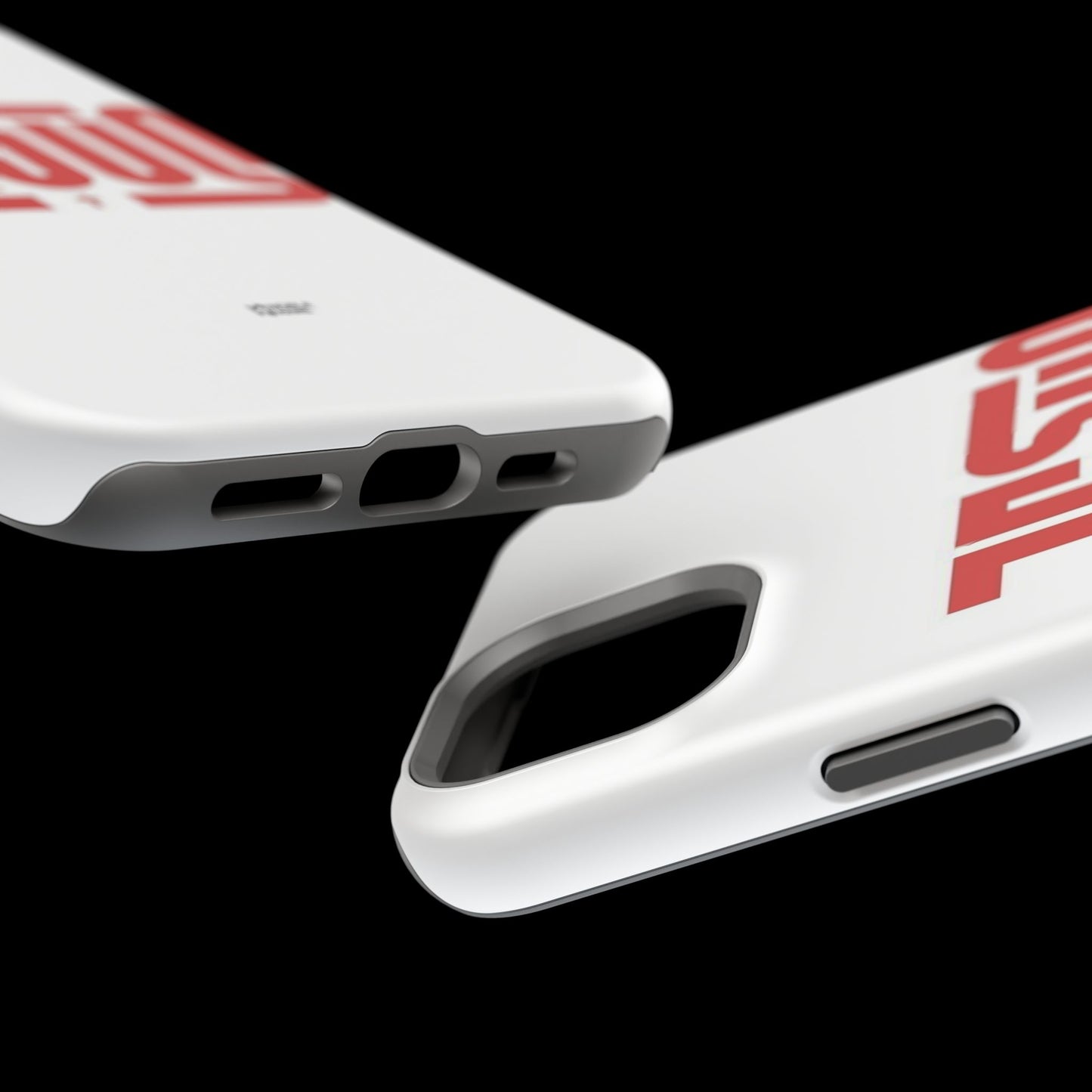 Jesus Magnetic Impact‑Resistant Phone Case — Bold Red Script Christian iPhone Cover