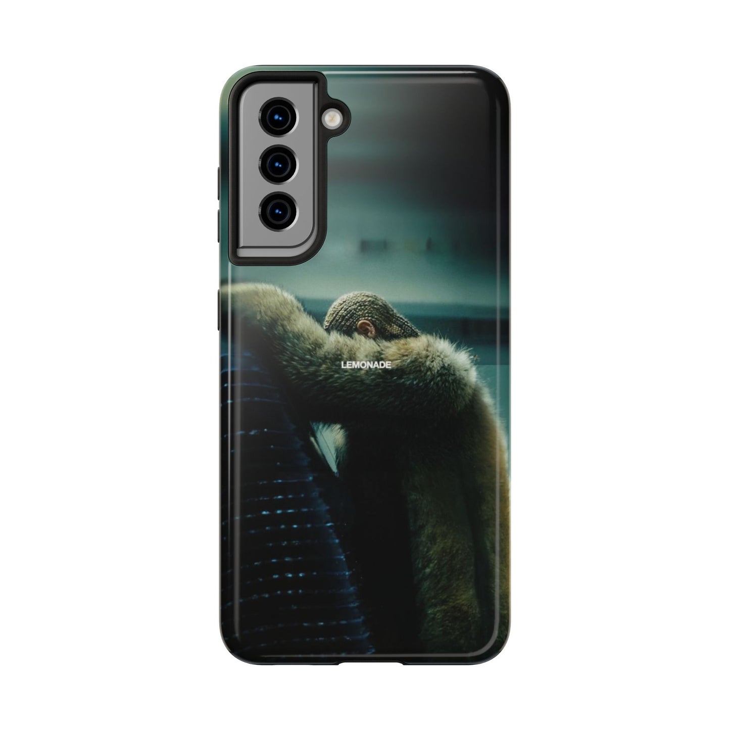 Tough Phone Case — Moody Urban Monkey Photo, 'LEMONADE' Matte Protective Cover