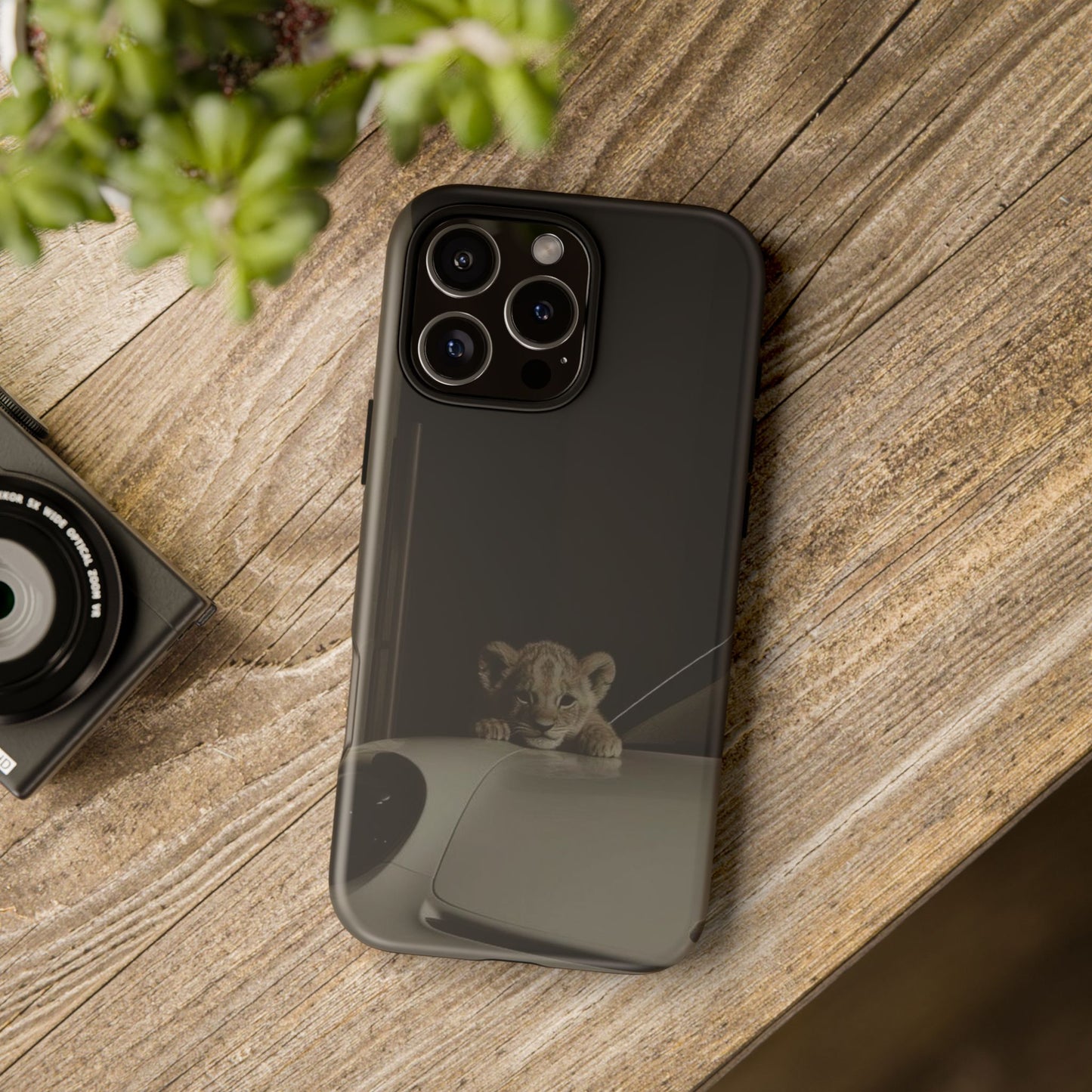 Lion Cub Phone Case — Tough Protective iPhone Cover