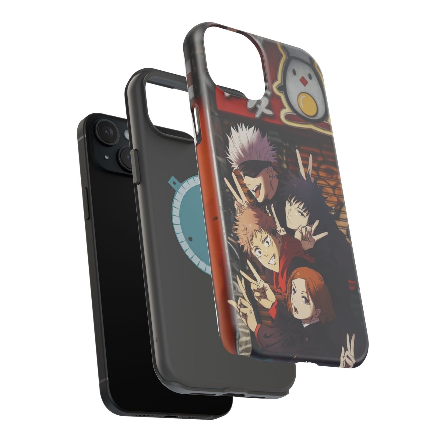 Anime Character Group Magnetic Impact-Resistant Phone Case