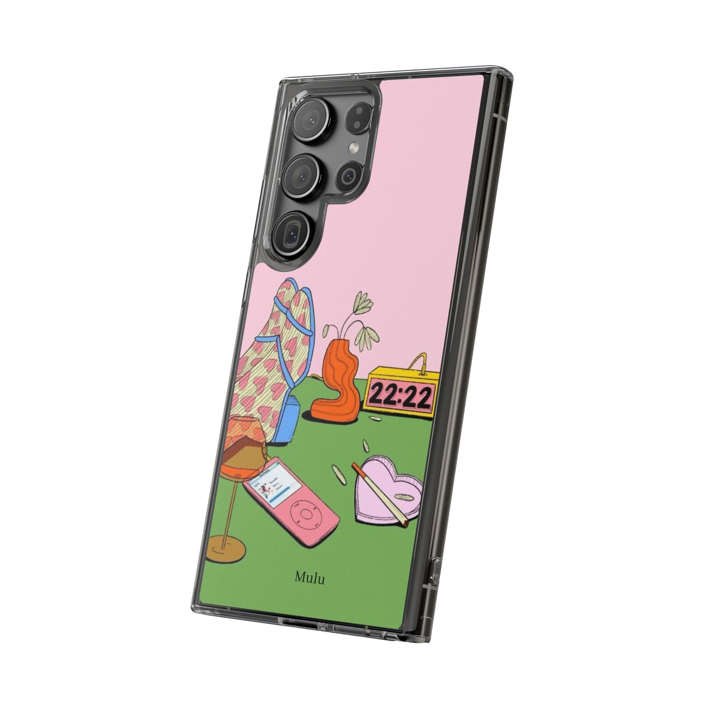 Clear Impact-Resistant Cases