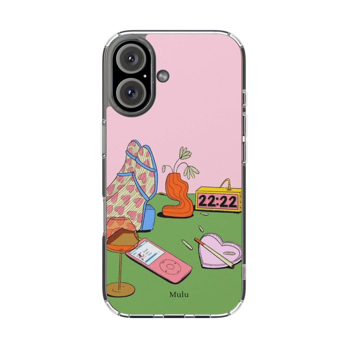 Clear Impact-Resistant Cases