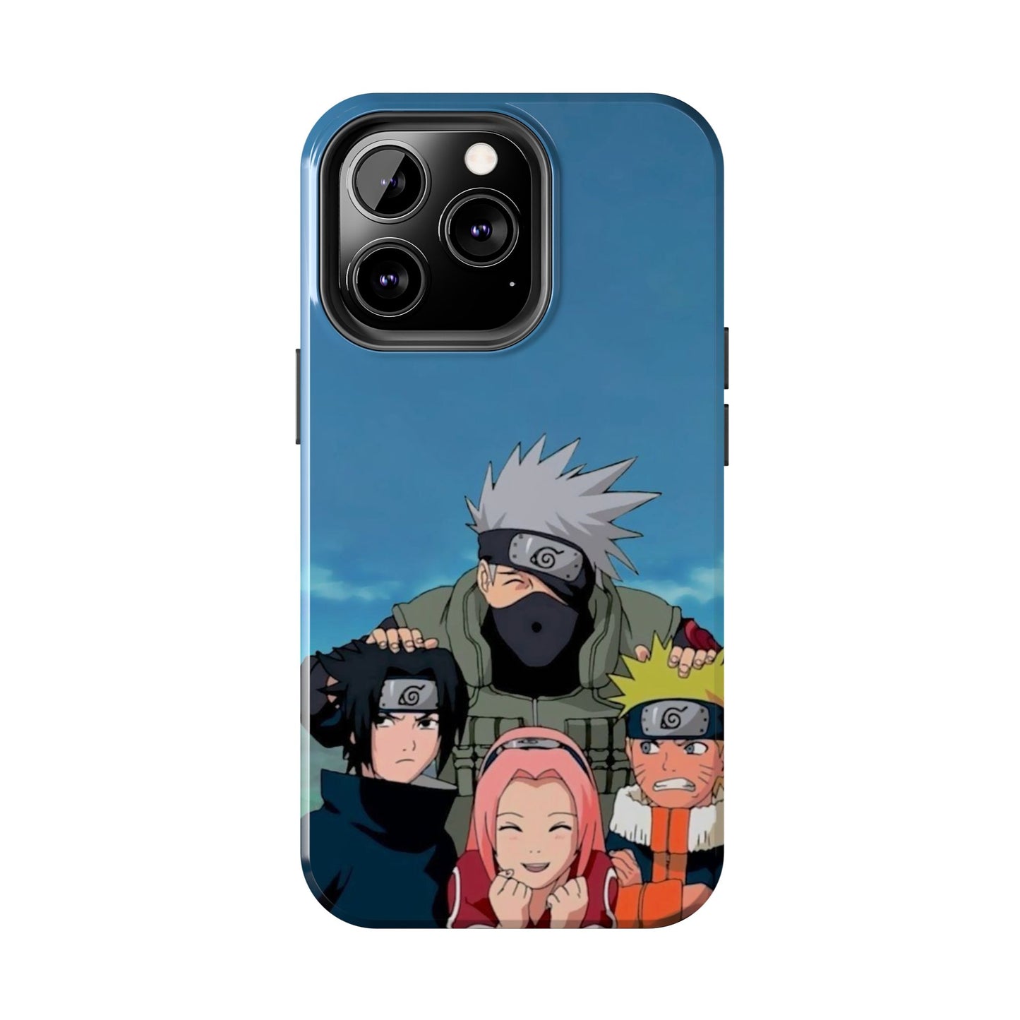 Anime Team Portrait Tough Phone Case — Cute Group Shield Design