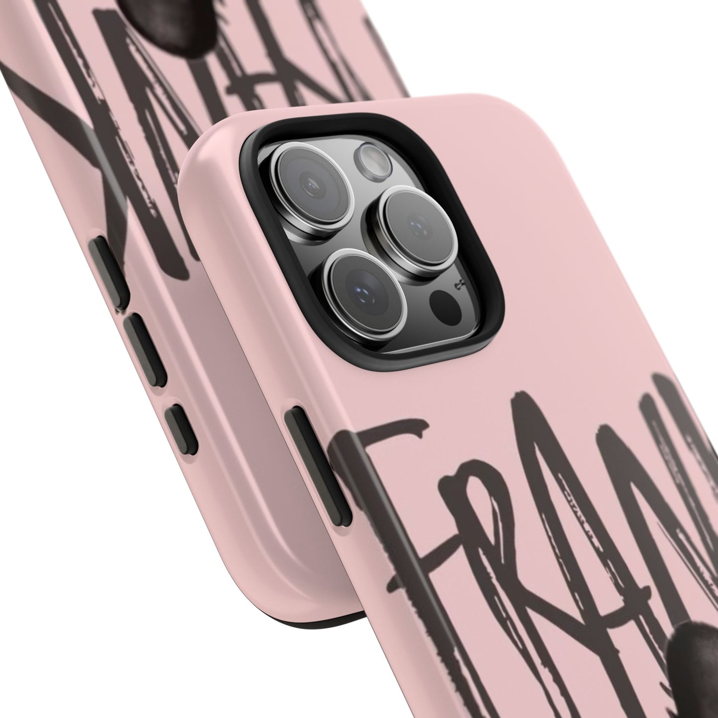 Frank Ocean Tough Phone Case — Pink Back Silhouette Design