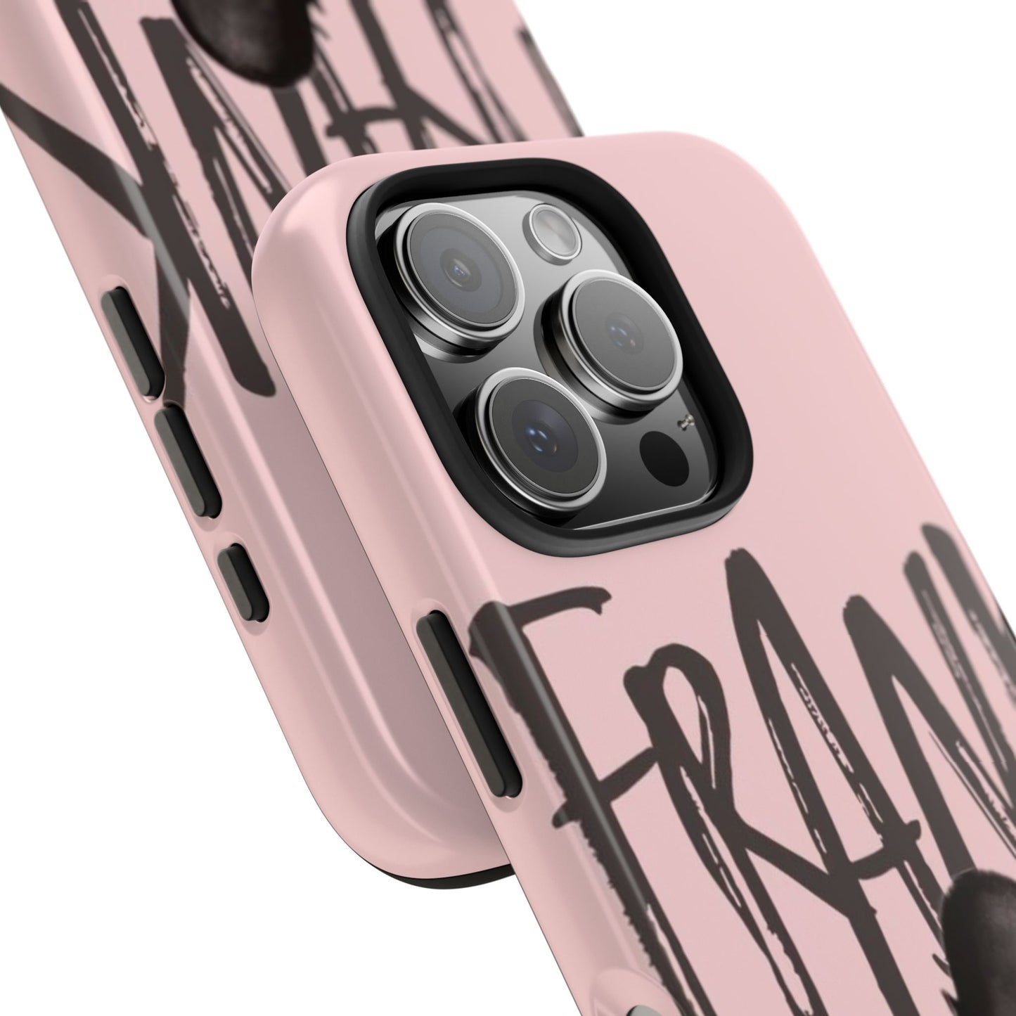 Frank Ocean Tough Phone Case — Pink Back Silhouette Design