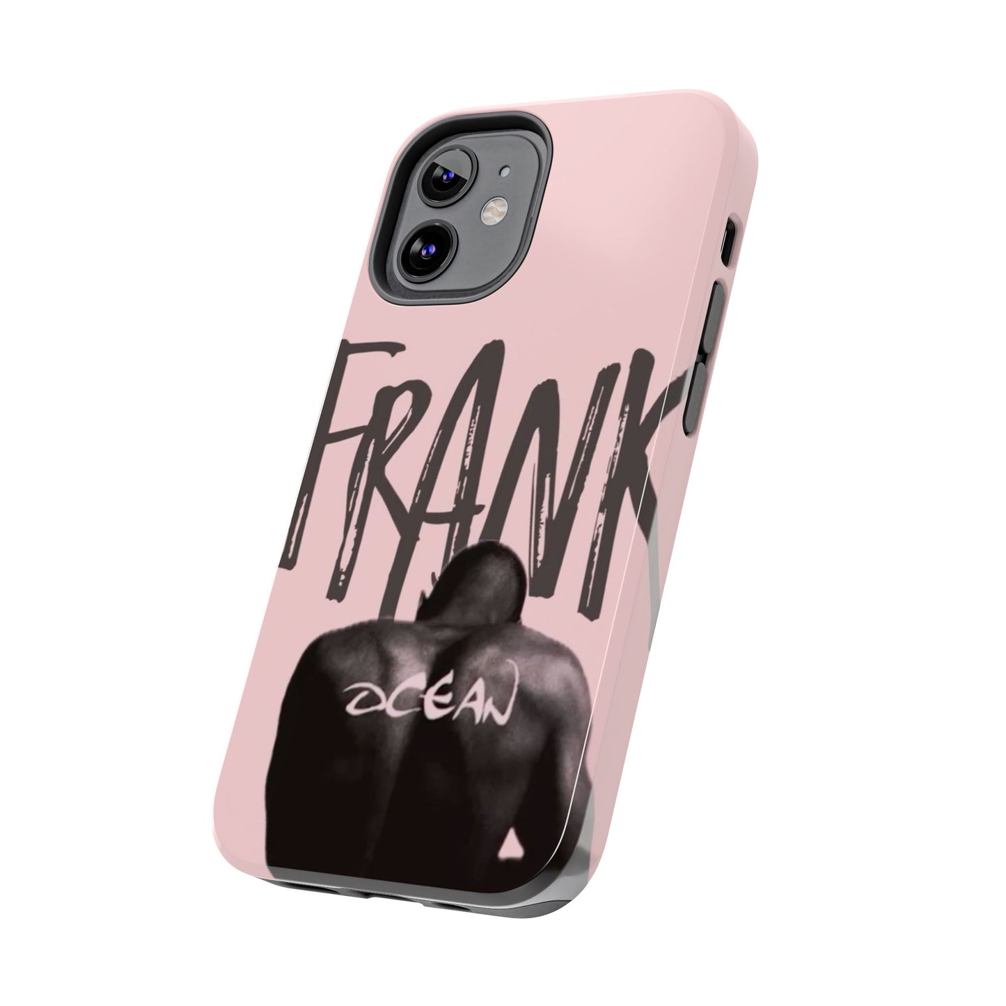 Frank Ocean Tough Phone Case — Pink Back Silhouette Design