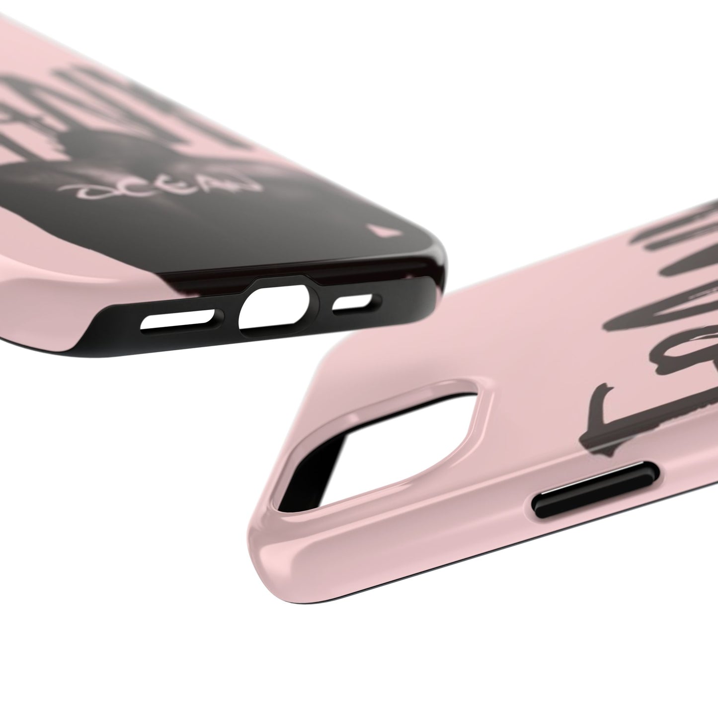 Frank Ocean Tough Phone Case — Pink Back Silhouette Design