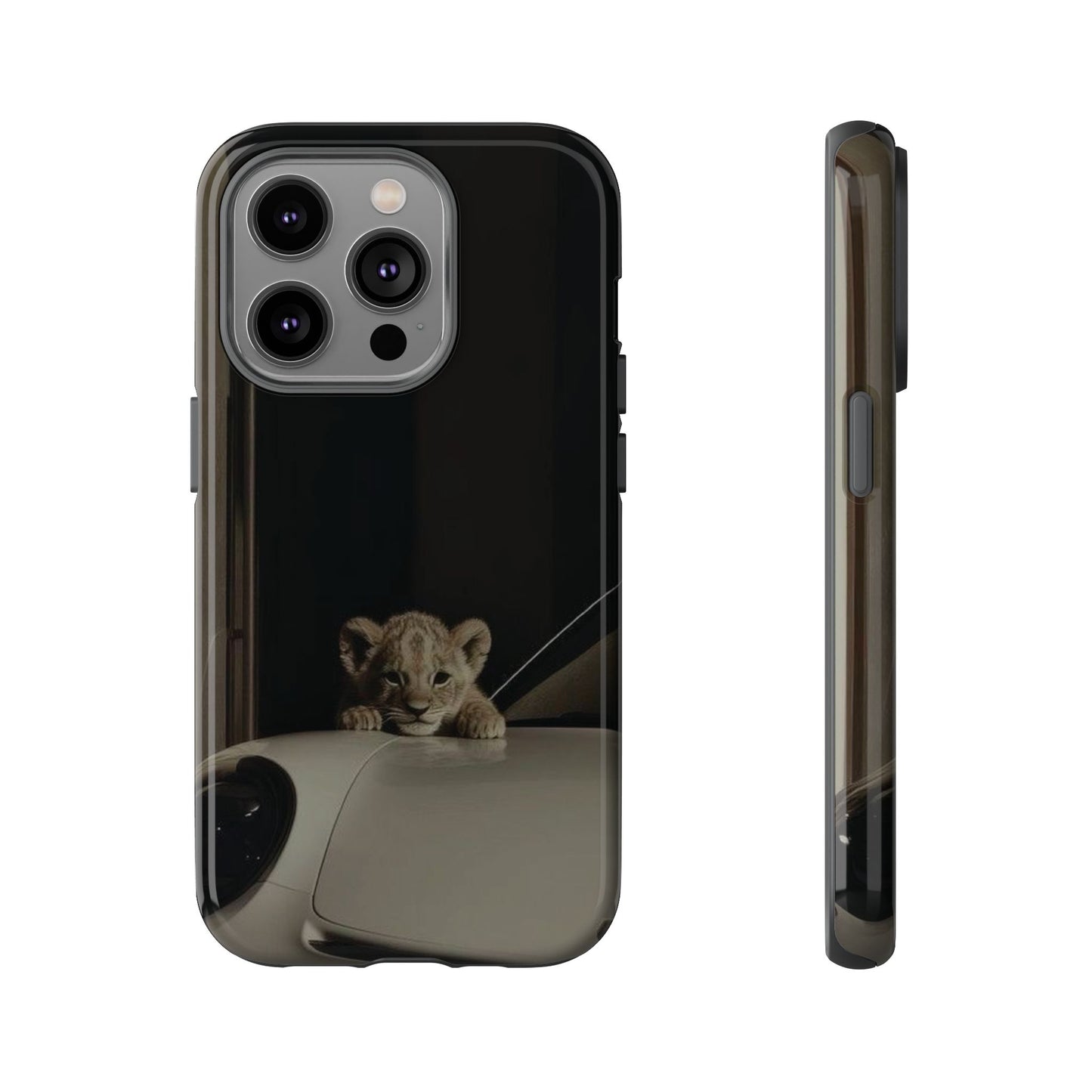 Lion Cub Phone Case — Tough Protective iPhone Cover