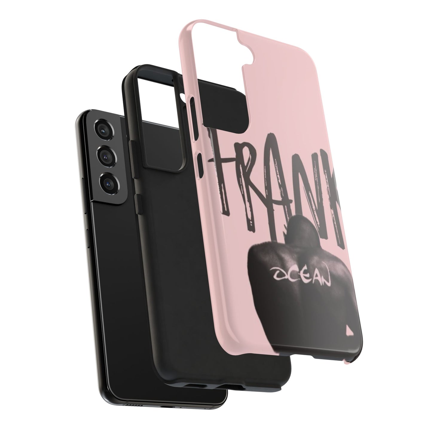 Frank Ocean Tough Phone Case — Pink Back Silhouette Design