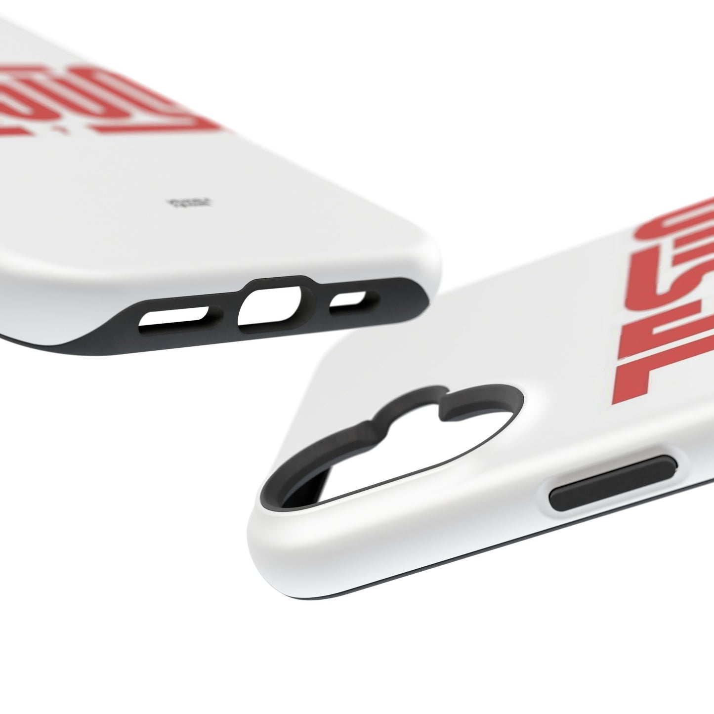 Jesus Magnetic Impact‑Resistant Phone Case — Bold Red Script Christian iPhone Cover