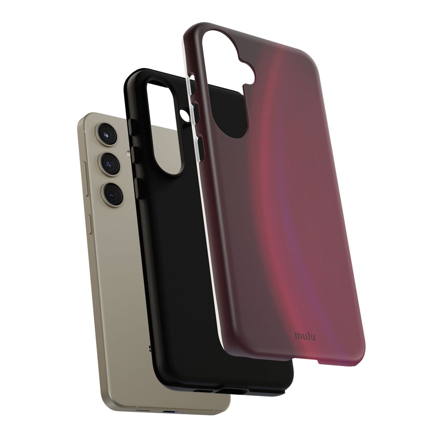Maroon Gradient Phone Case - Tough Protective iPhone Cover