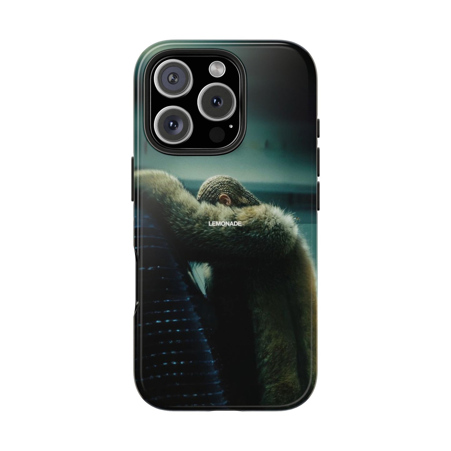 Tough Phone Case — Moody Urban Monkey Photo, 'LEMONADE' Matte Protective Cover