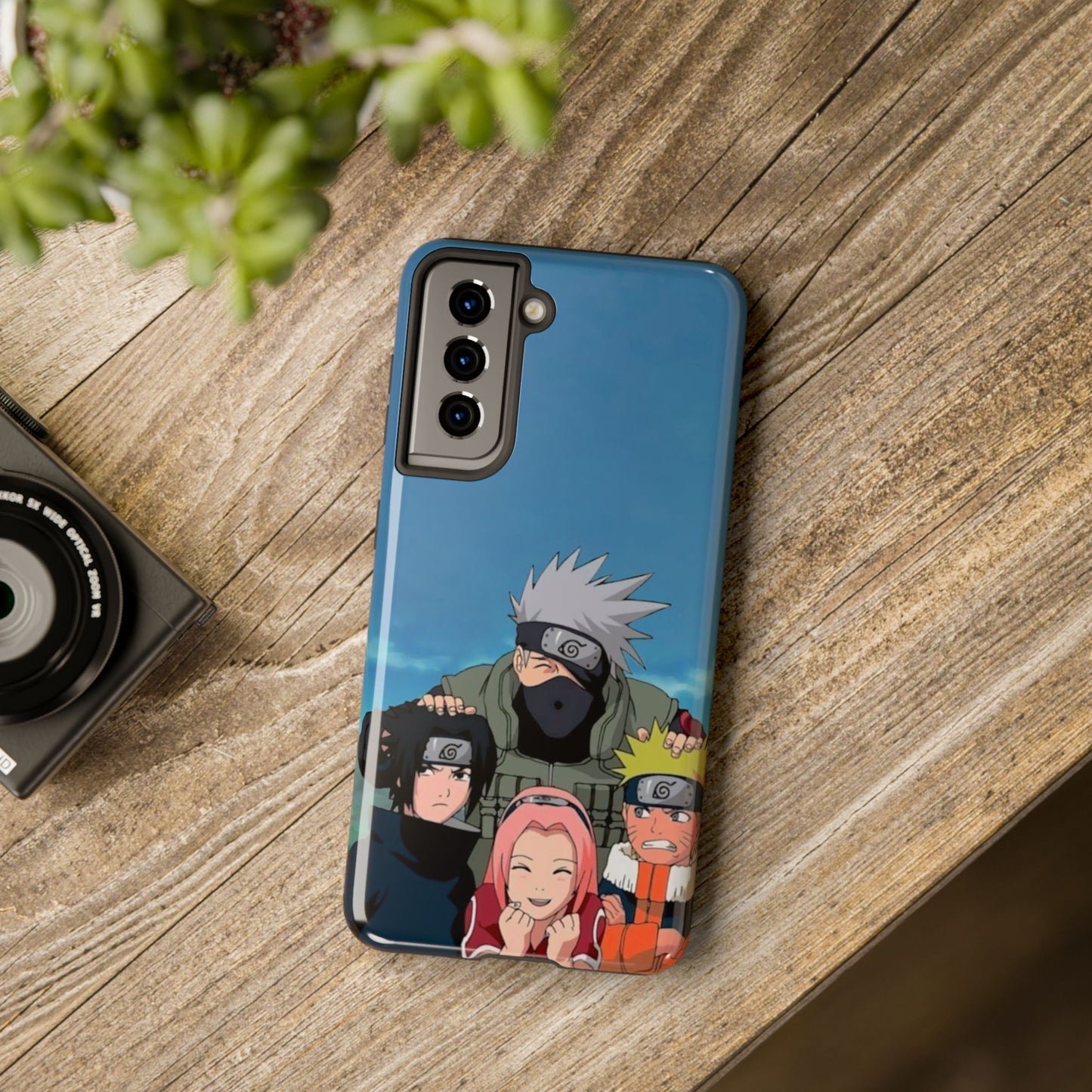 Anime Team Portrait Tough Phone Case — Cute Group Shield Design