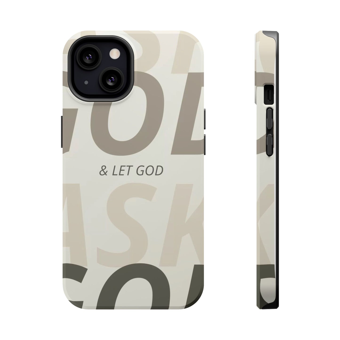 Protective iPhone Case — "Fold & Let God" Magnetic Impact-Resistant Phone Cover