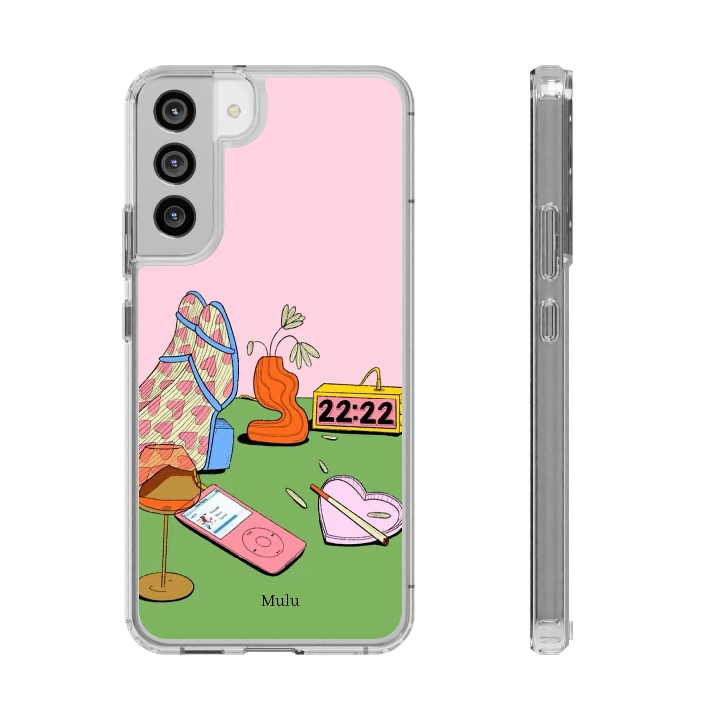 Clear Impact-Resistant Cases