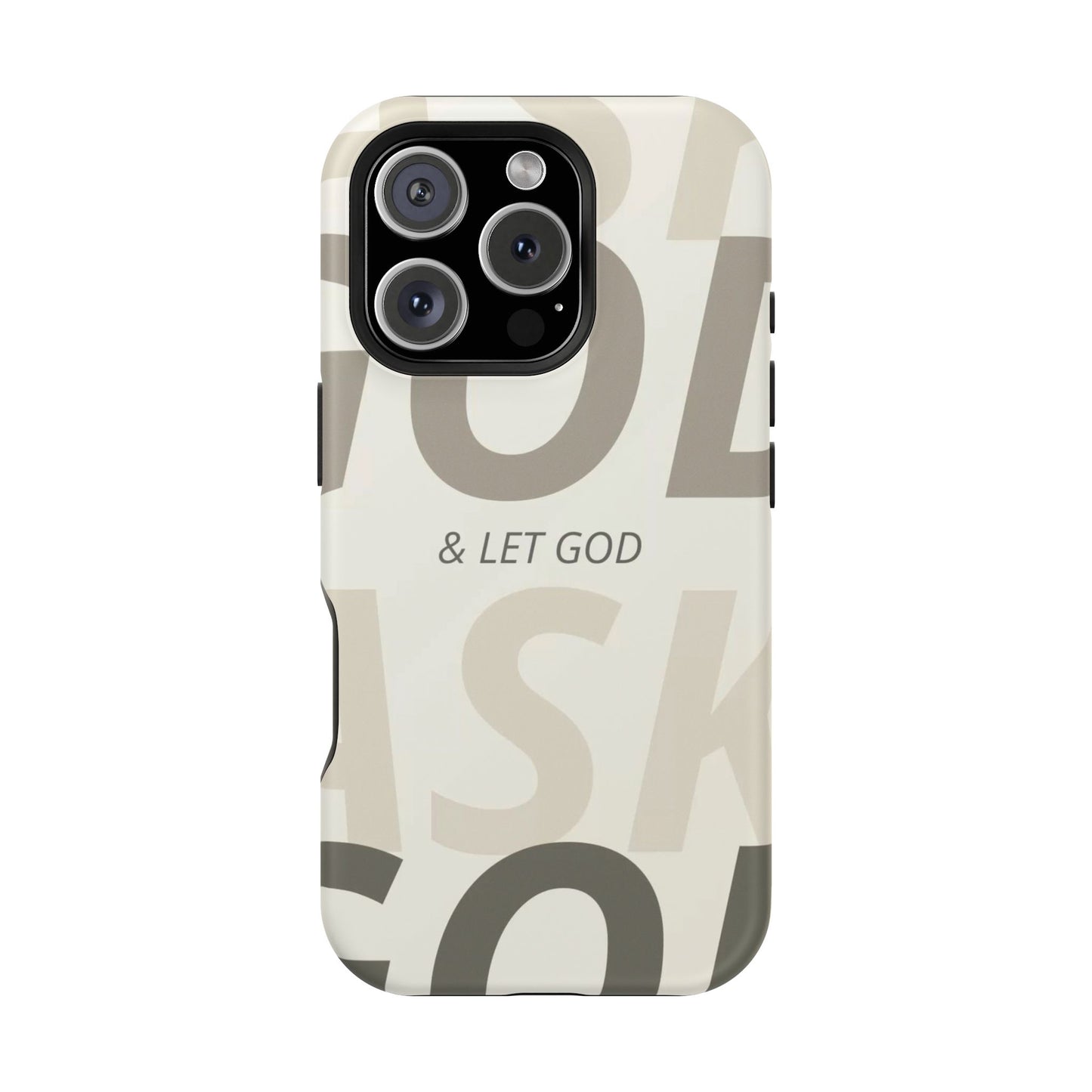 Protective iPhone Case — "Fold & Let God" Magnetic Impact-Resistant Phone Cover