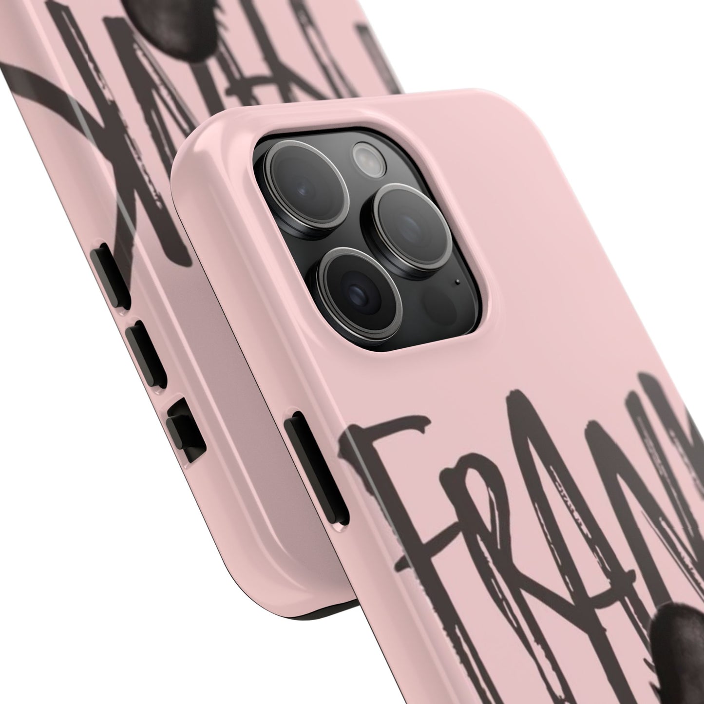 Frank Ocean Tough Phone Case — Pink Back Silhouette Design