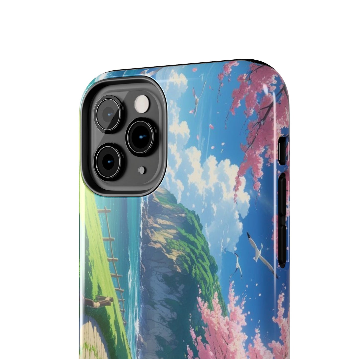 Tough Phone Case — Scenic Cherry Blossom Landscape Phone Cover